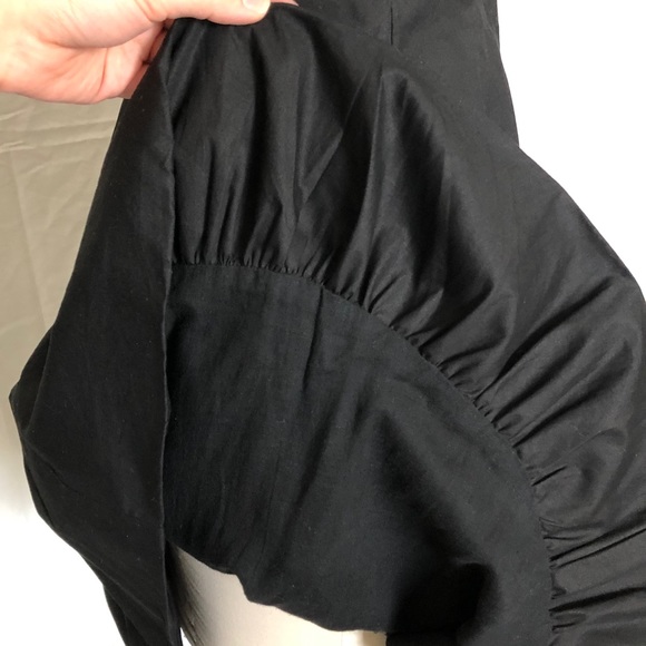 Black Cotton Dress - Picture 11 of 17